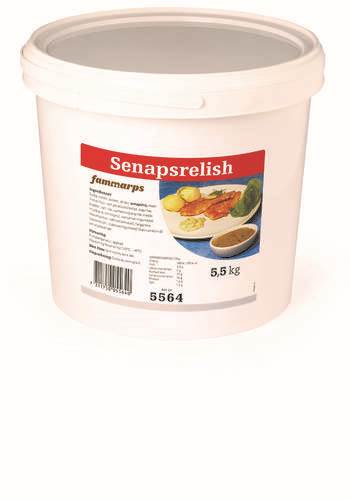 Senapsrelish, 5,5 kg