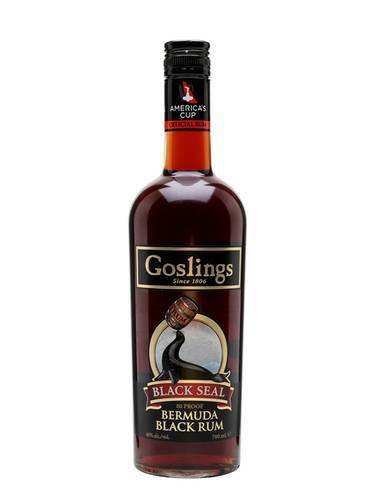 Gosling's black seal, 40 %, rom, 70 cl