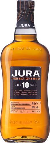 Jura 10 years Whisky 40%, Single Malt, 70 cl