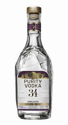 Purity vodka 40%, Ultra 34 Premium, ekologisk, 70 cl