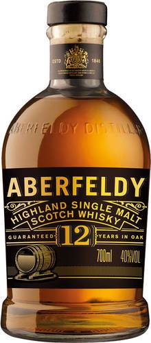 Aberfeldy 12 YO, 40%, whisky, 70 cl
