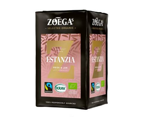 Estanzia bryggkaffe, KRAV, Fairtrade, ekologisk, 450 g