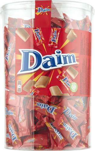 Daim mini i cylinder ca 555 st, 2,5 kg