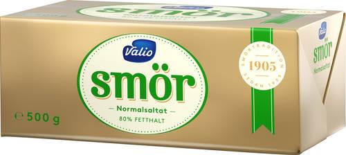 Smör Normalsaltat 80%, 500 g
