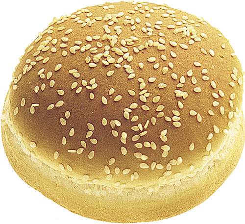 Hamburgerbröd Soft Buns formbakat med sesamfrön, 72 x 56 g