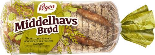 Medelhavsbröd, 17 skivor, 650 g