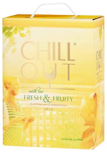 Chill Out Chardonnay 12,5%, vitt vin, 3 l