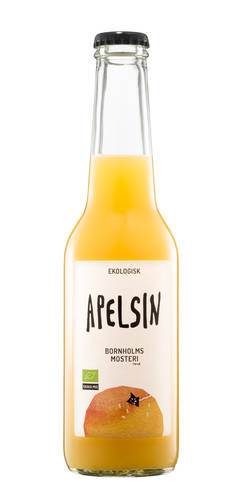 Apelsindryck Bornholms musteri, ekologisk, 27,5 cl