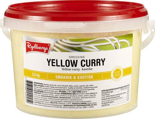 Yellow Curry dressing, 2,5 kg