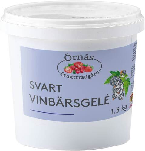 Svart vinbärsgelé, 1,5 kg
