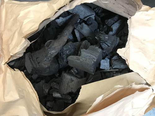 Grill/trækul, store stykker, 10 kg