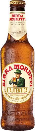 Birra Moretti 4,6%, flaska, 33 cl