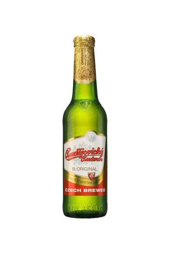 Budvar Premium Lager 5%, pilsner, 33 cl
