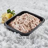 Fiskfärs torsk och lax, grov, färdigblandad, Salmo Salar, variabel vikt, kg