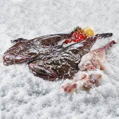 Marulk hel, Lophius piscatorius, variabel vikt