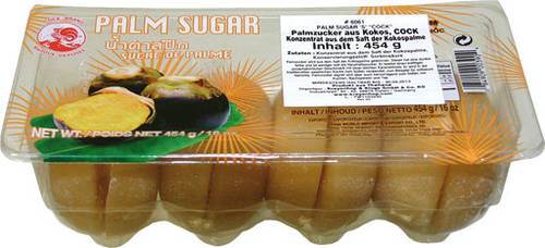Palmsocker kulor, 454 g