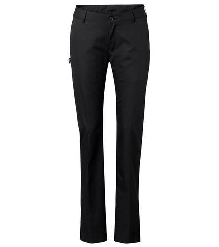 Damebukser 8618 sorte, str C46, smal pasform, 65/35% polyester/bomuld