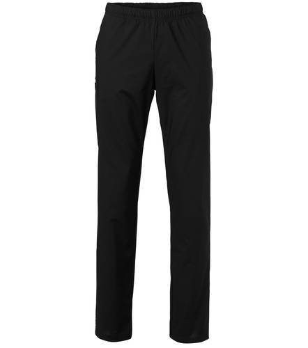 Kokkebukser 8015 unisex sorte, str M, 52/48% polyester/bomuld
