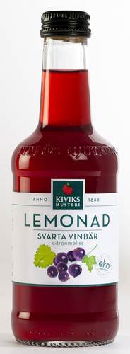 Lemonad Svartavinbär/Citronmeliss, ekologisk, 27,5 cl