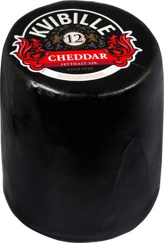 Cheddar 12 mån 32% hårdost, ca 2,7 kg