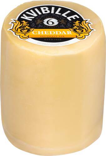Kvibille Cheddar lagrad 6-8 månader 32%, ca 2,7 kg