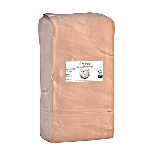 Emmer Fullkornsmjöl, KRAV, ekologiskt, 12,5 kg