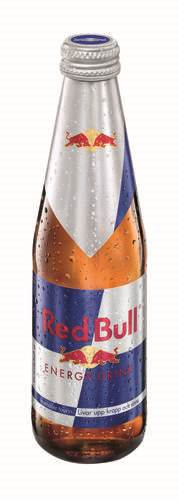 Red Bull, engångsglas, 25 cl