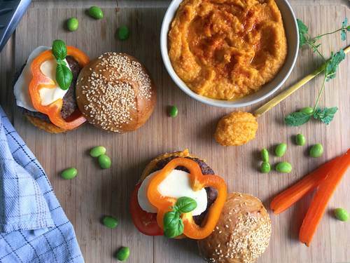 Hamburgerbröd Therese's, naturligt, glutenfri, laktosfri och vegansk, 480 g