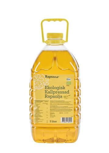 Kallpressad Rapsolja, KRAV, ekologisk, 5 l