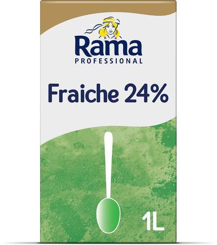 Fraiche 24 % UHT, creme fraiche, 1 l