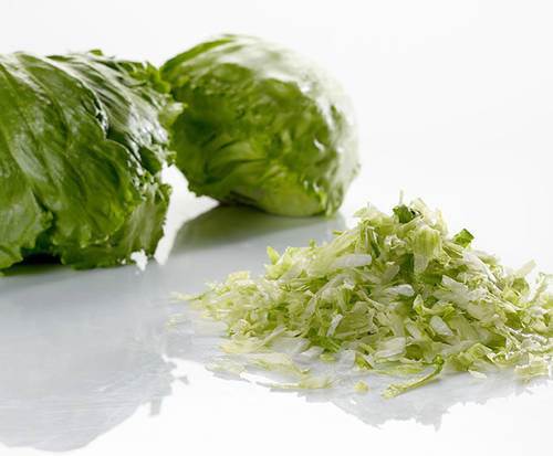 Salat iceberg snittet 5 mm, 1 kg