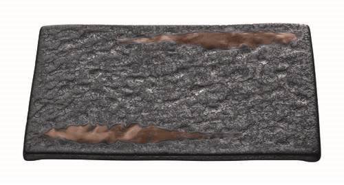 Fat/tallrik Playground Lava rektangulär 18 x 12 cm