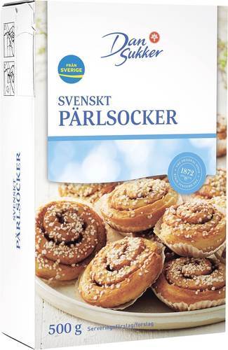 Pärlsocker, vit, 500 g