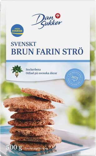Brun Farin strö, 500 g