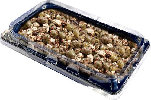 Grekiska oliver med vit ost, 1 kg