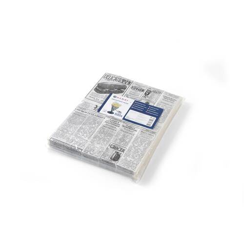 Omslagspapper Newspaper, fettätt, 200 x 250 mm, 500 st
