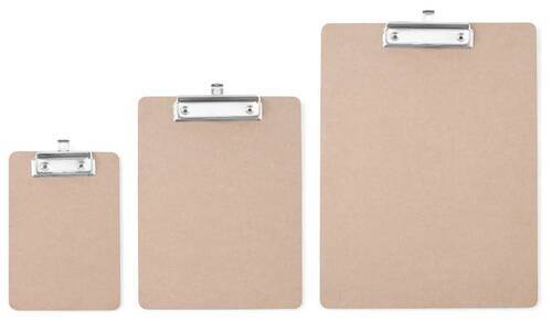 Clipboard menu, 18,5 x 24,5 cm, brun