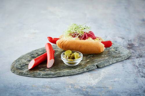 Hotdogpølser, glutenfri, 70 g, 5 kg