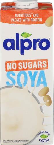 Alpro sojadryck utan socker, 1 l