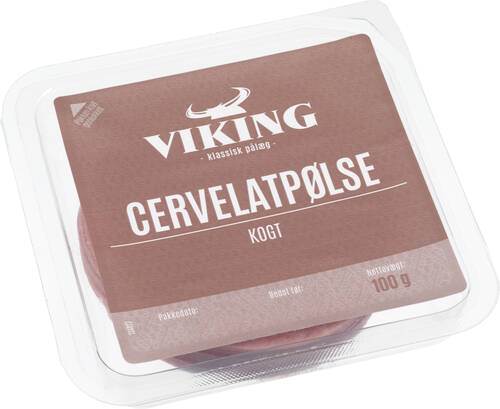 Cervelatpølse i skiver, 100 g