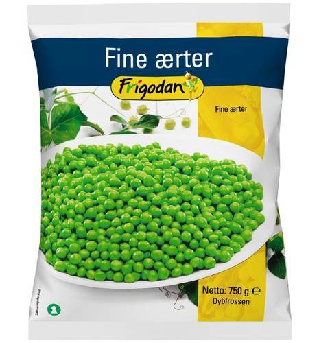 Fine ærter, 750 g