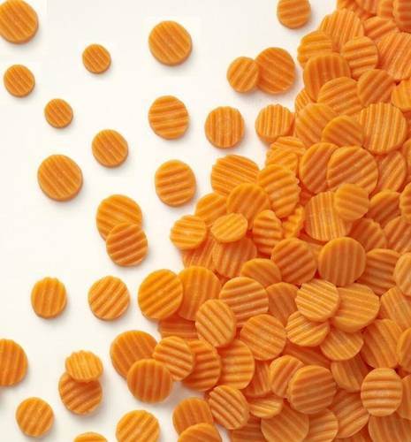 Gulerødder i skiver/bølgeskåret, 2,5 kg