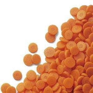 Gulerødder i skiver, 2,5 kg