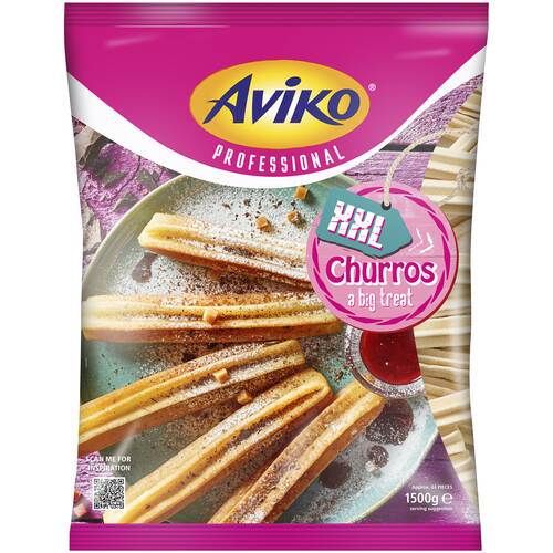 Aviko XXL Churros, 1,5 kg