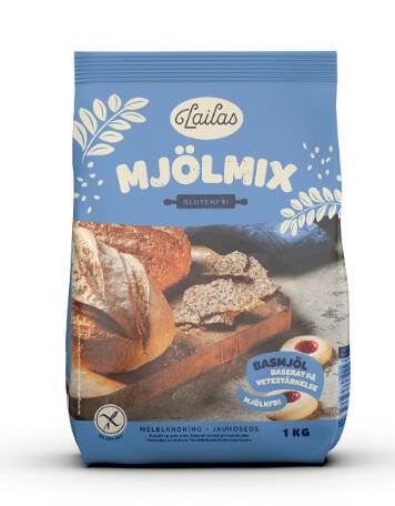 Lailas mjölmix, glutenfri, 6 x 1 kg